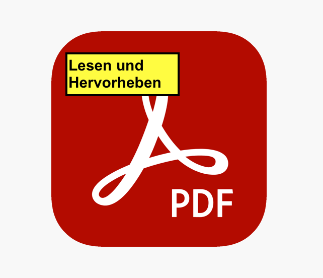 Mehr über den Artikel erfahren Adobe-Acrobat-Reader DC – Lesen und Hervorheben